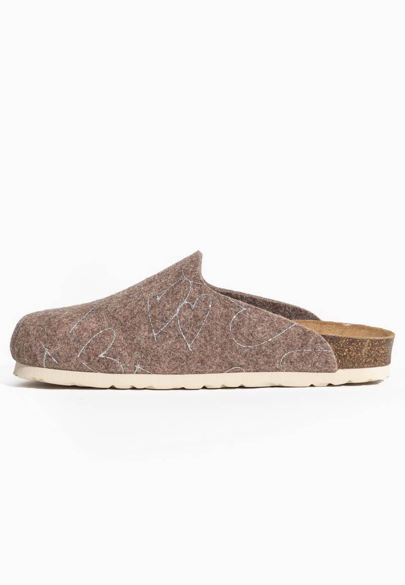 Malo Taupe Clogs