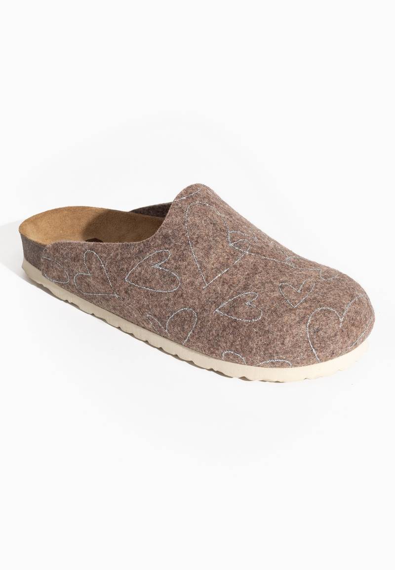 Malo Taupe Clogs