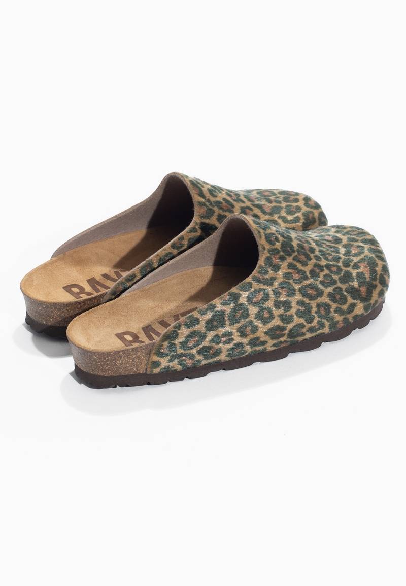 Malonki Leopard Clogs