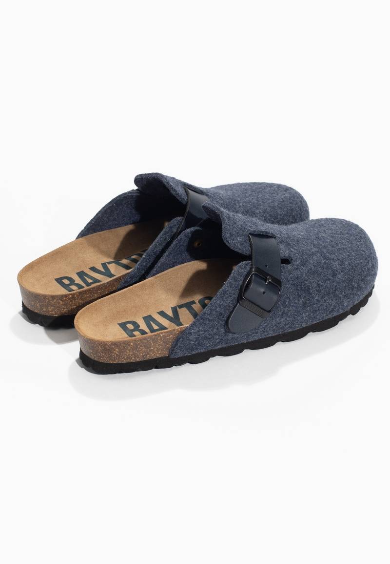 Moke Clogs Navy blue