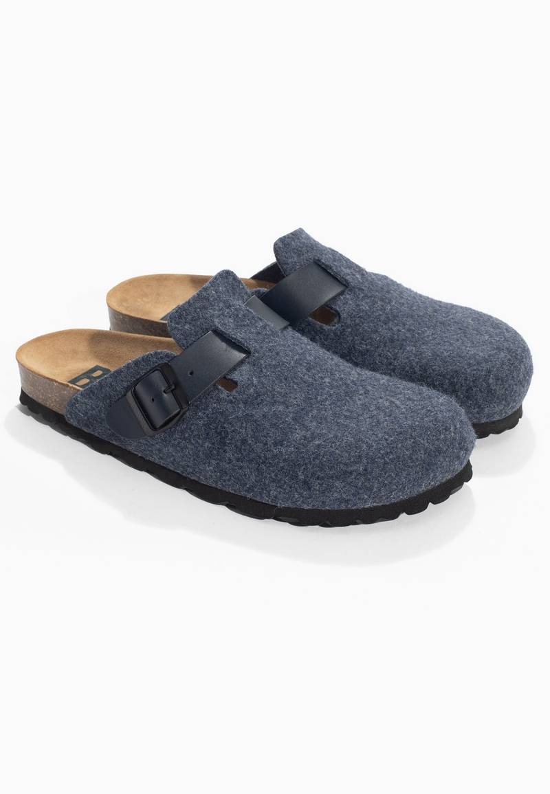 Moke Clogs Navy blue