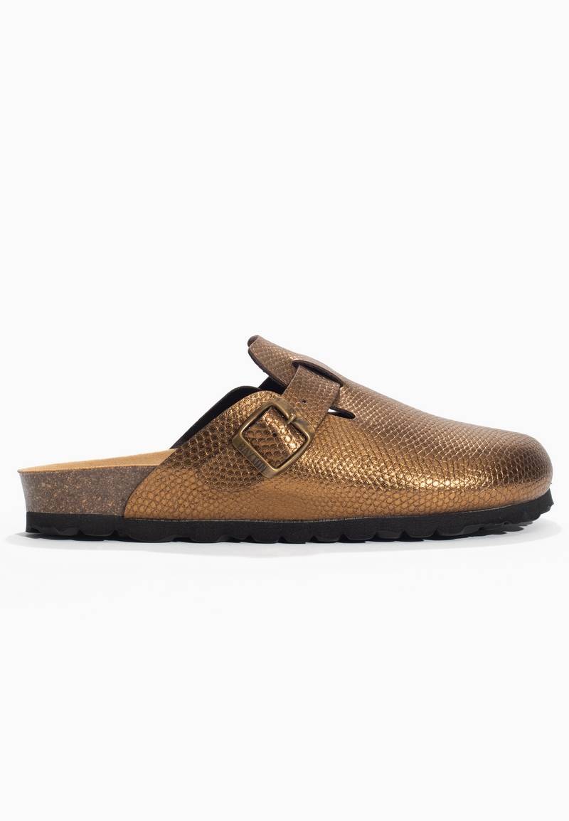 Moke Bronze Clogs