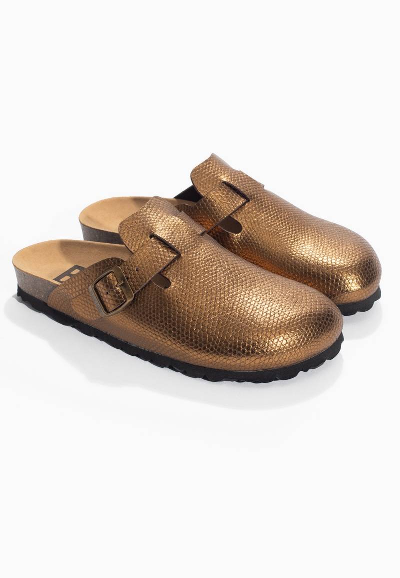 Moke Bronze Clogs