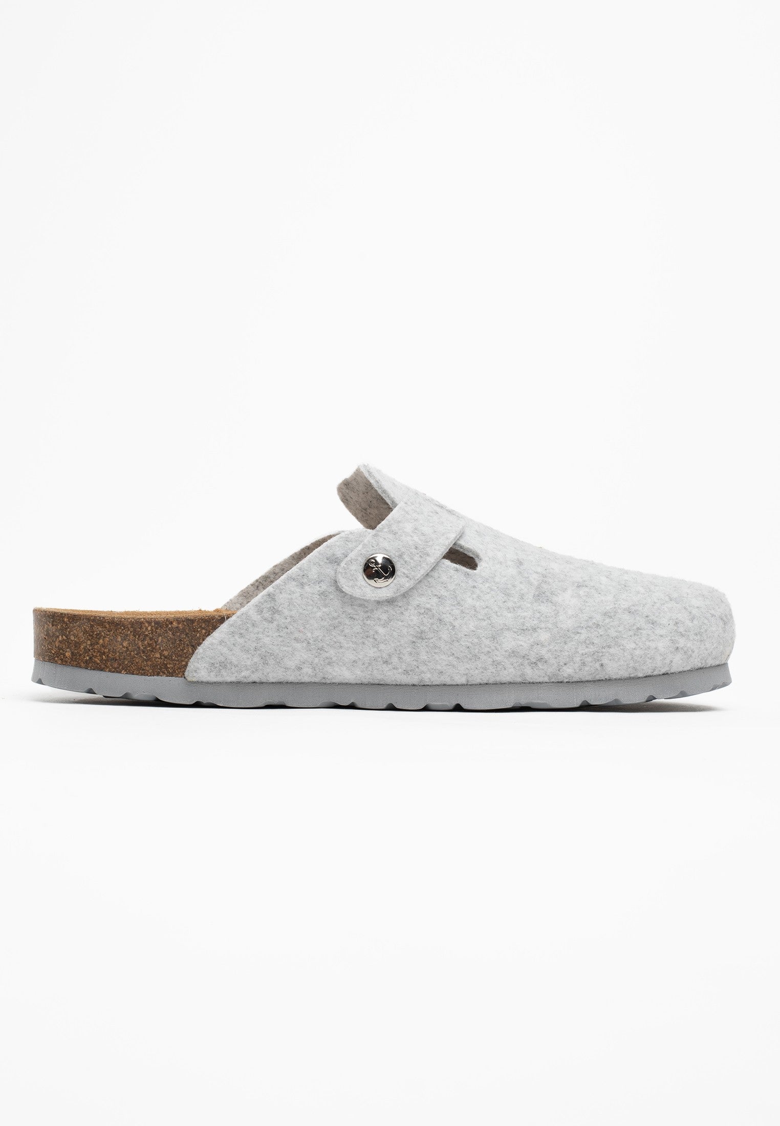 Moke Light Grey Clogs