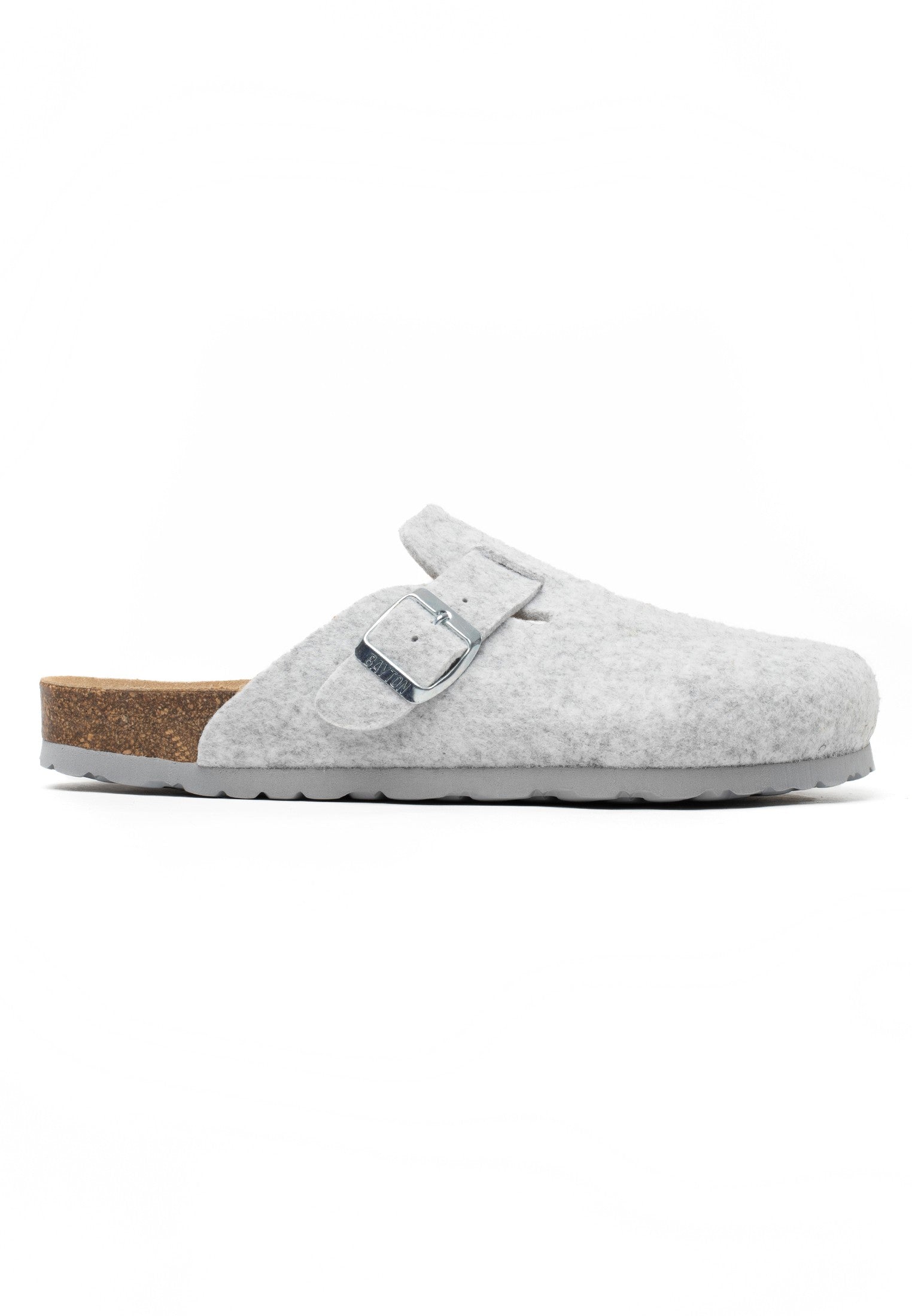 Moke Light Grey Clogs