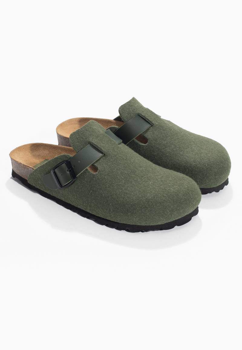 Moke Khaki Clogs