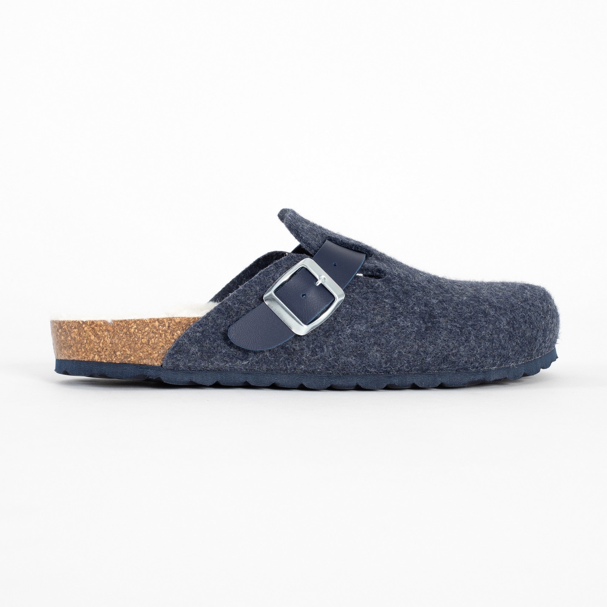 Moke Navy Blue Clogs