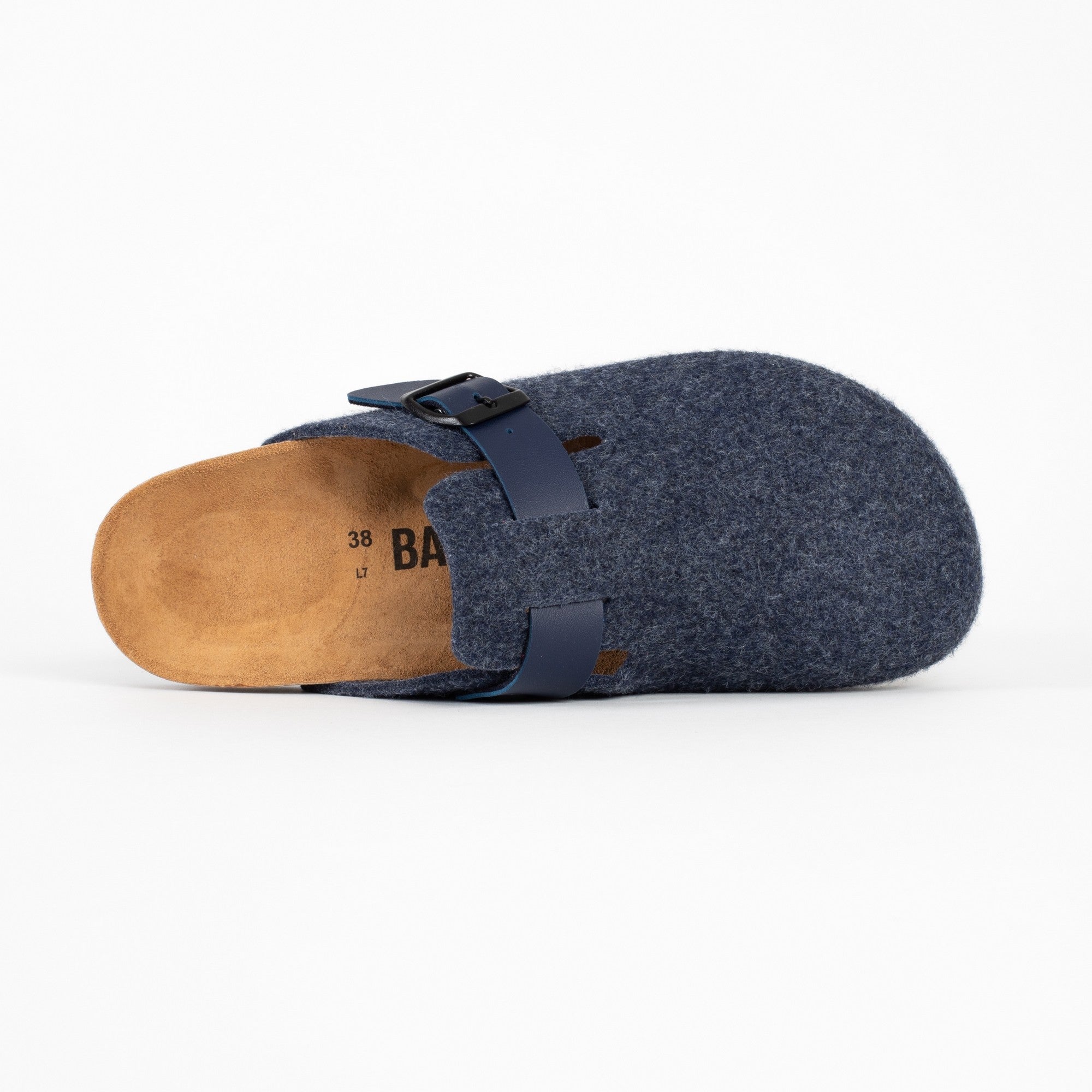 Moke Clogs Navy Blue Clogs