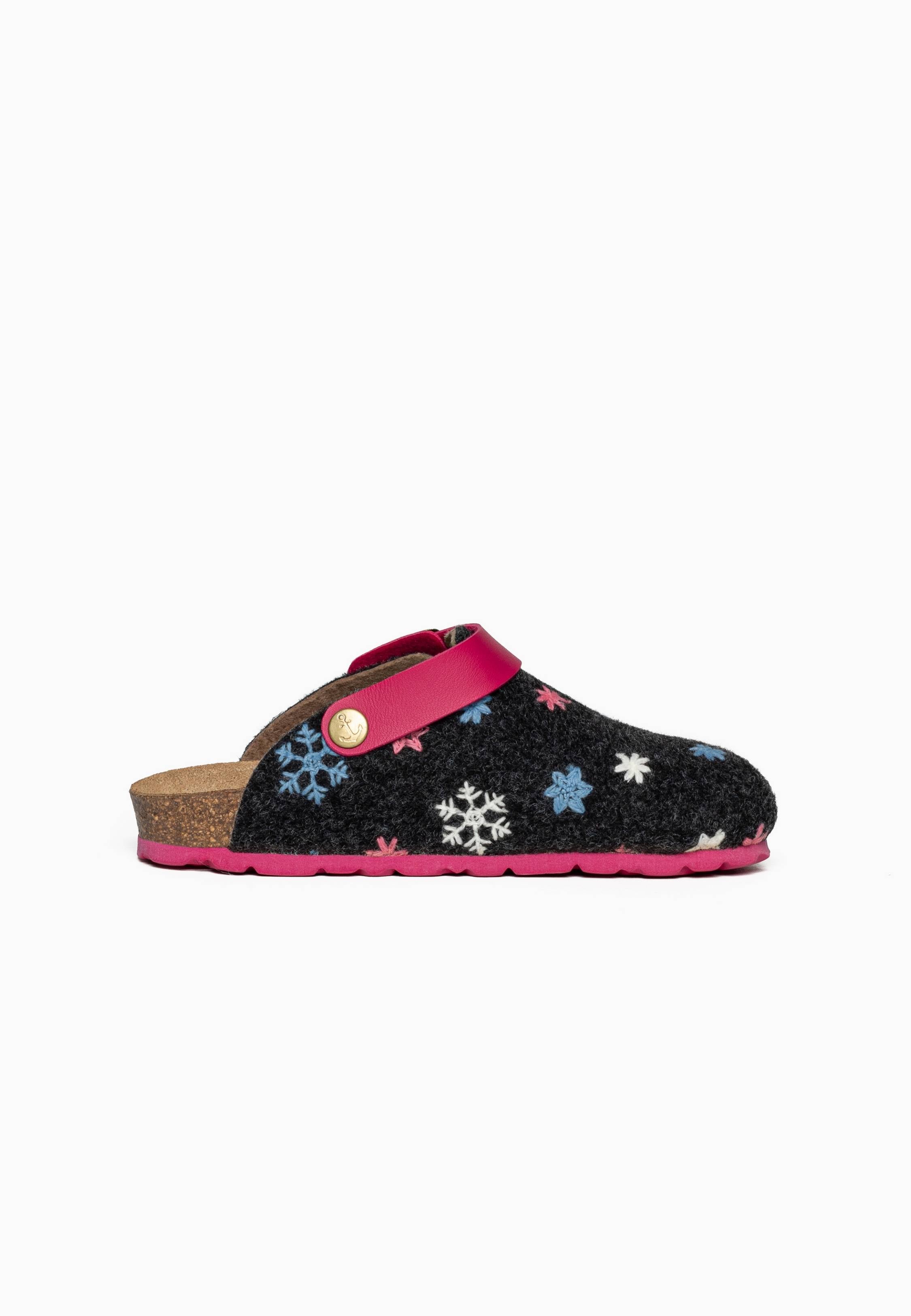 Noma Black and Multicolor Clogs