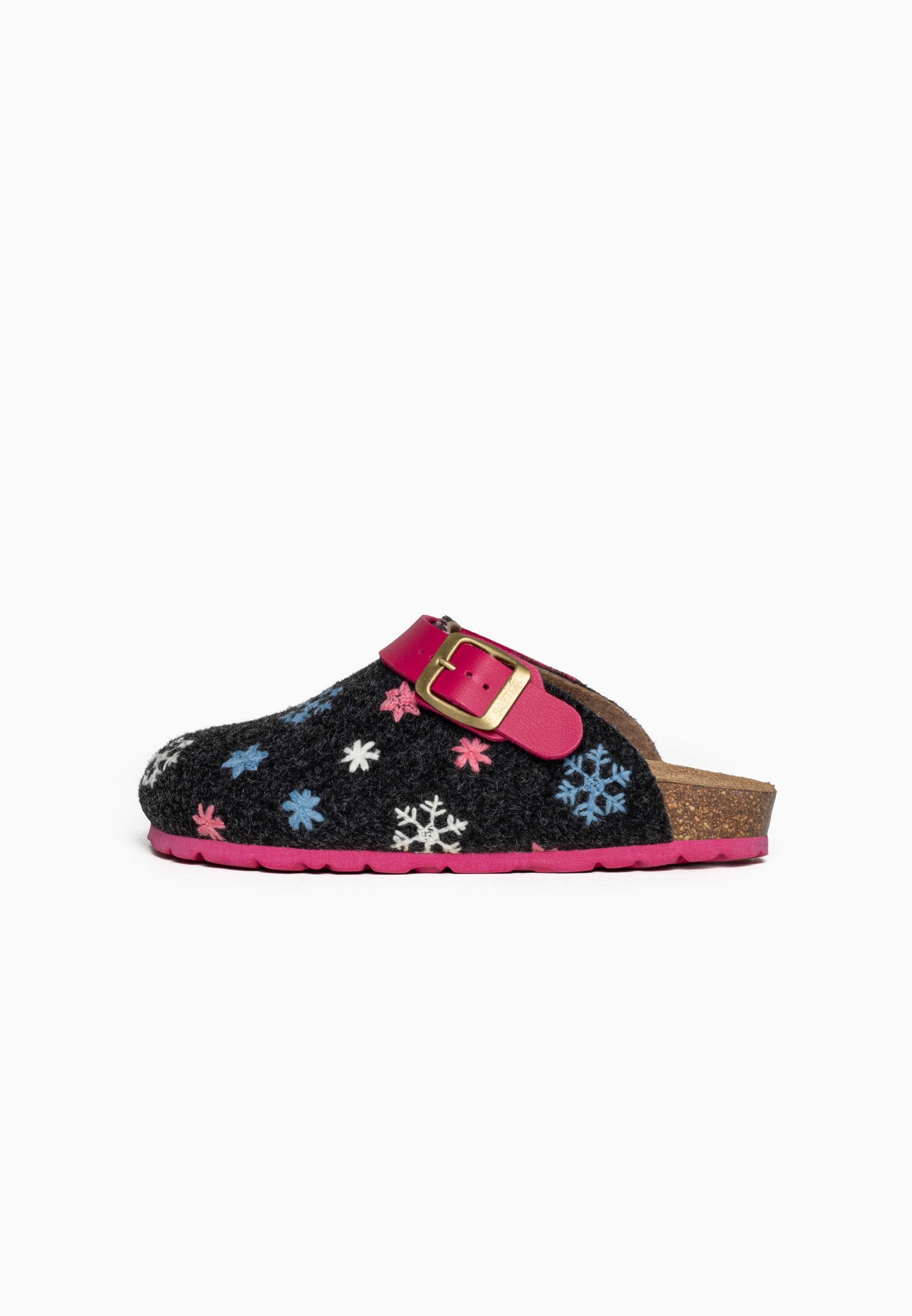 Noma Black and Multicolor Clogs