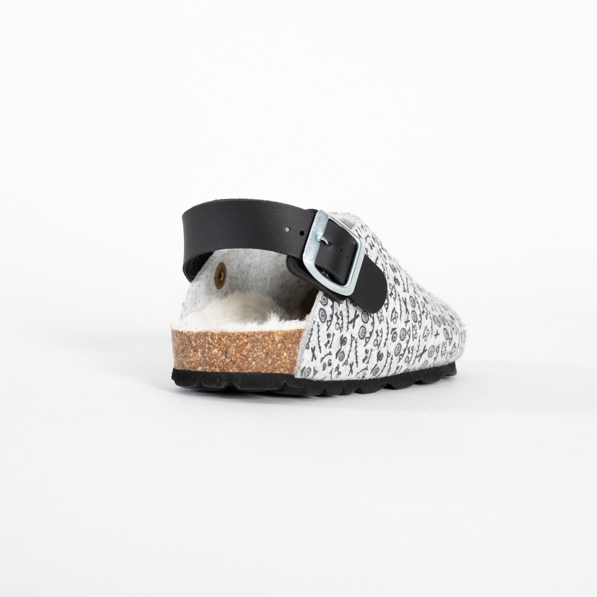 Noma Black and Grey Clogs