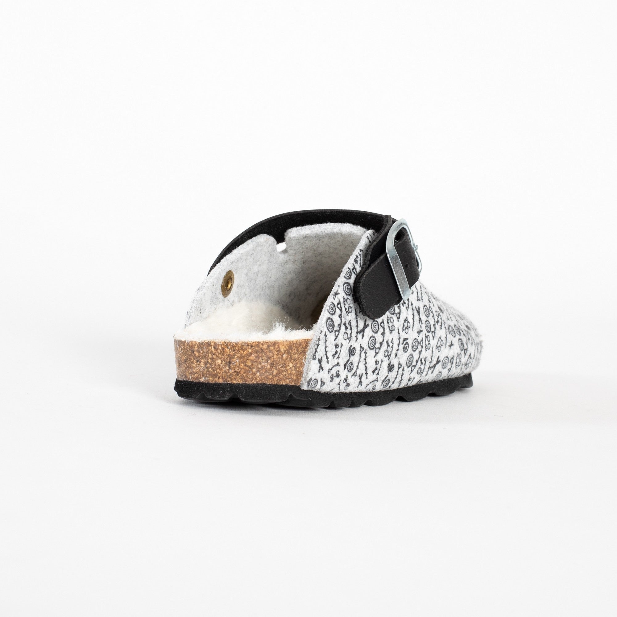 Noma Black and Grey Clogs