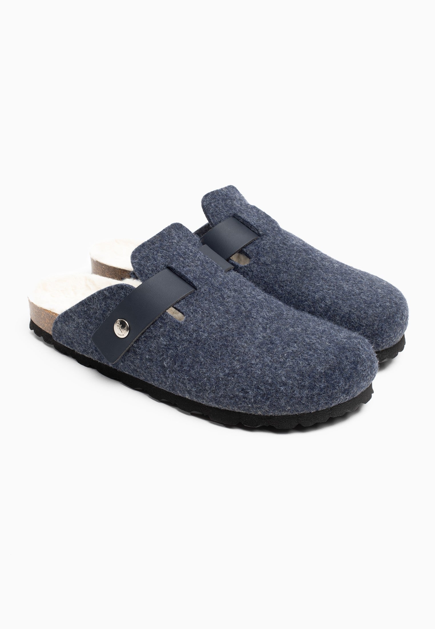 Solden Navy Blue Clogs