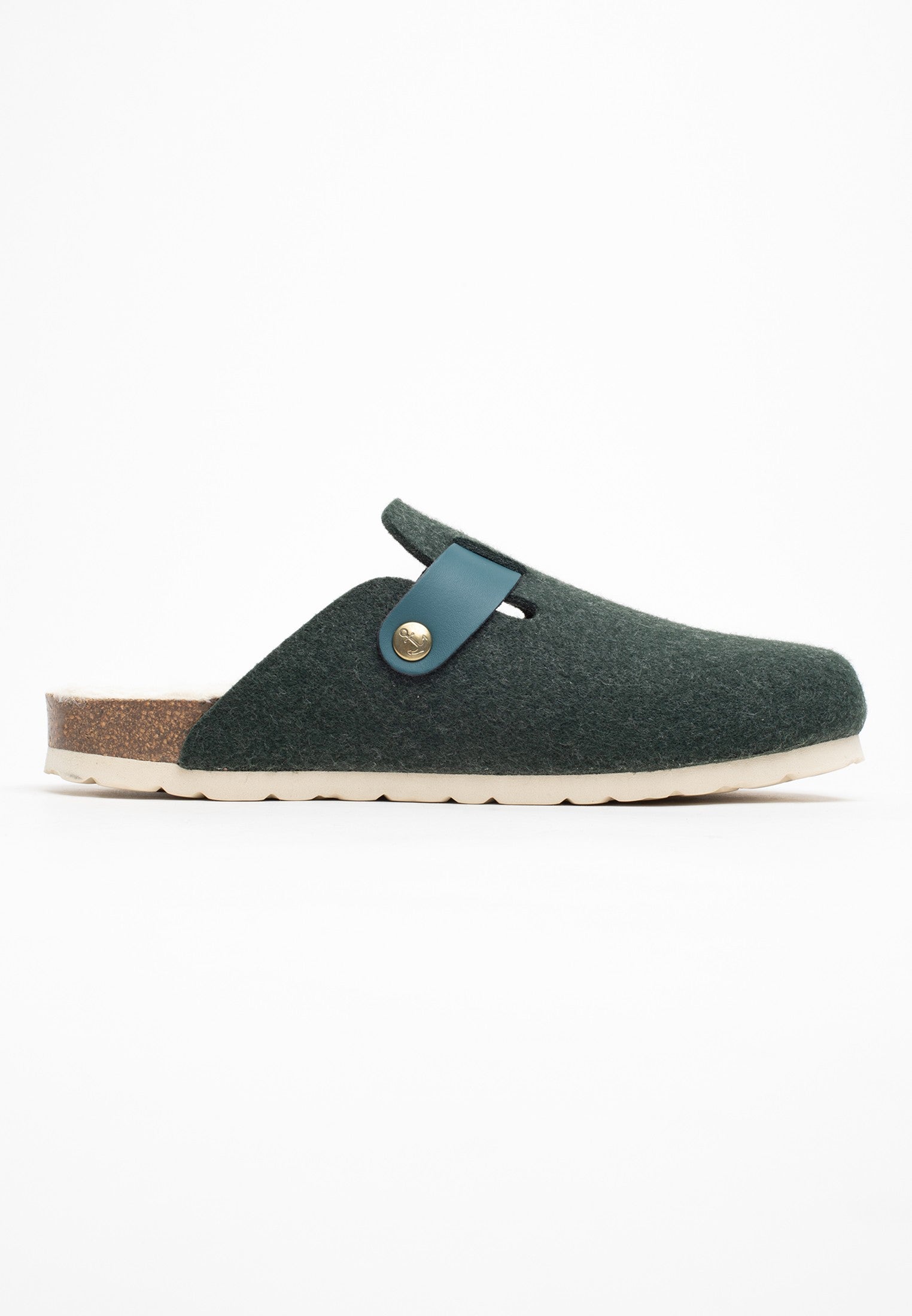 Solden Dark Green Clogs