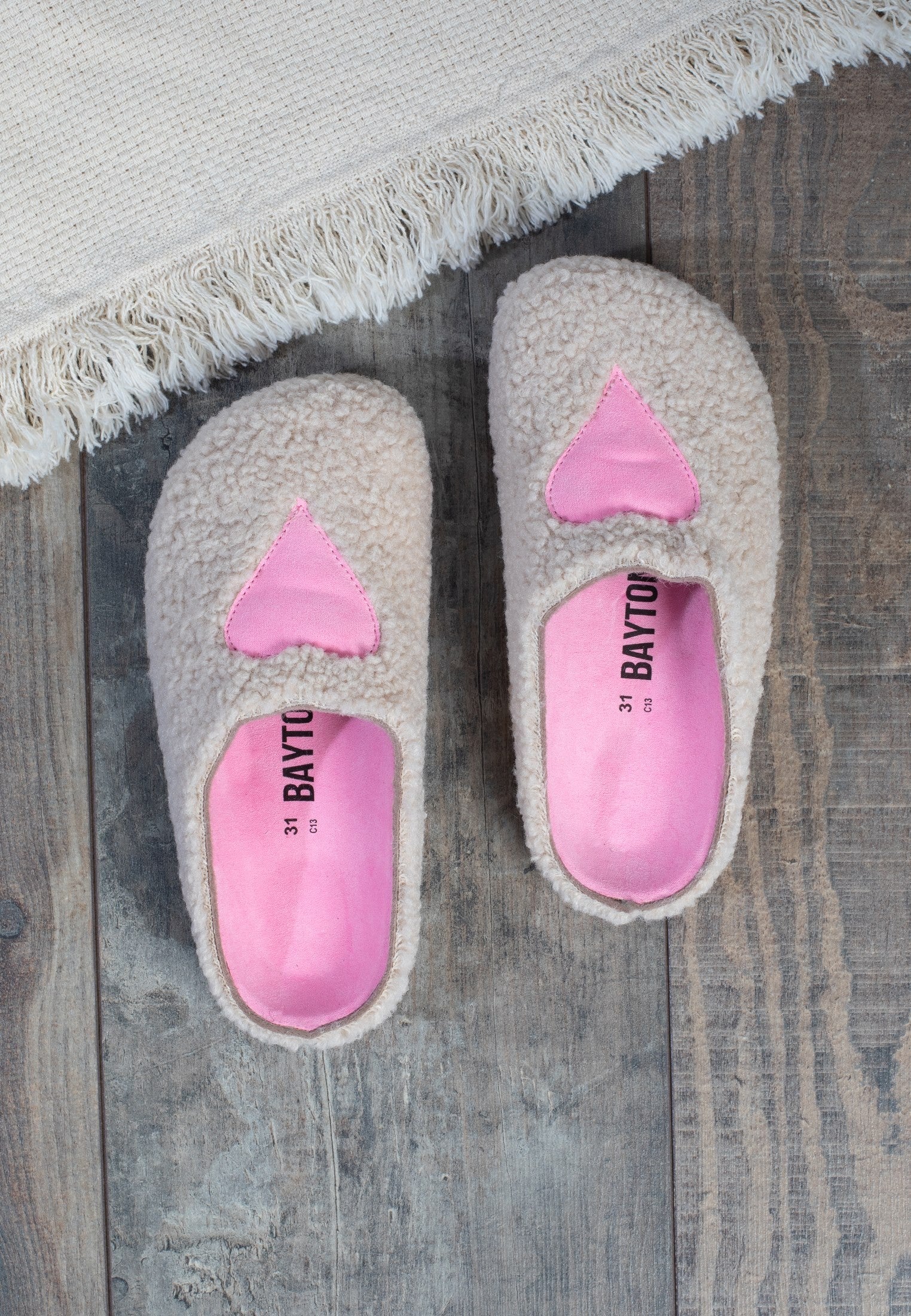 Tallinn Clogs Natural/Pink