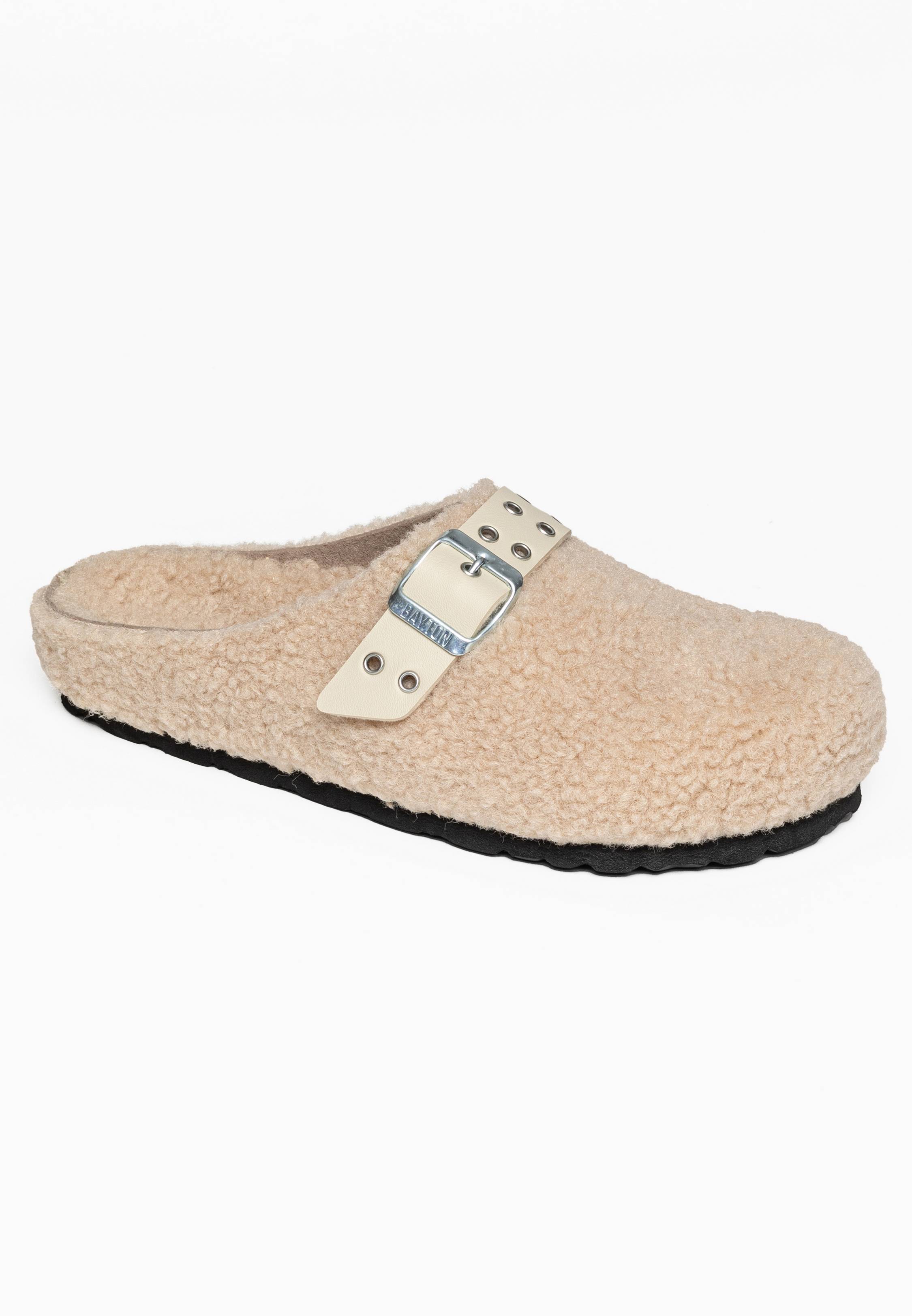 Volga Beige Clogs