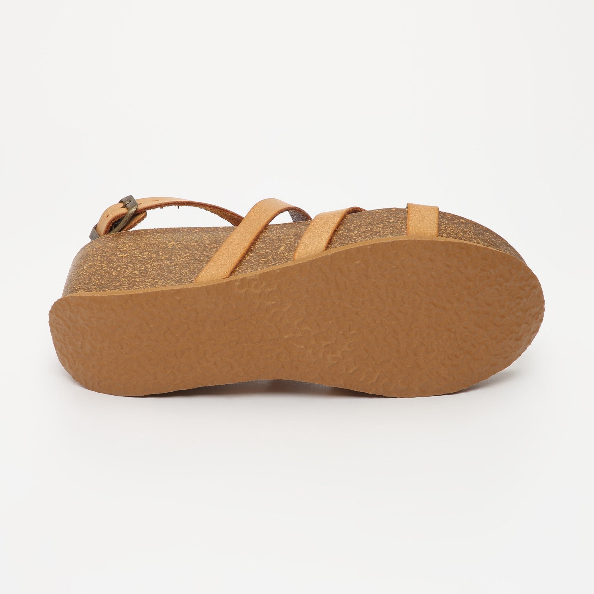 Asteria Camel Wedge and Semi-Wedge Sandals