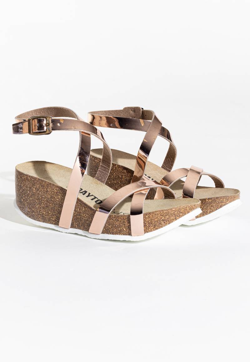 Asteria Rose Wedge and Semi-Wedge Sandals