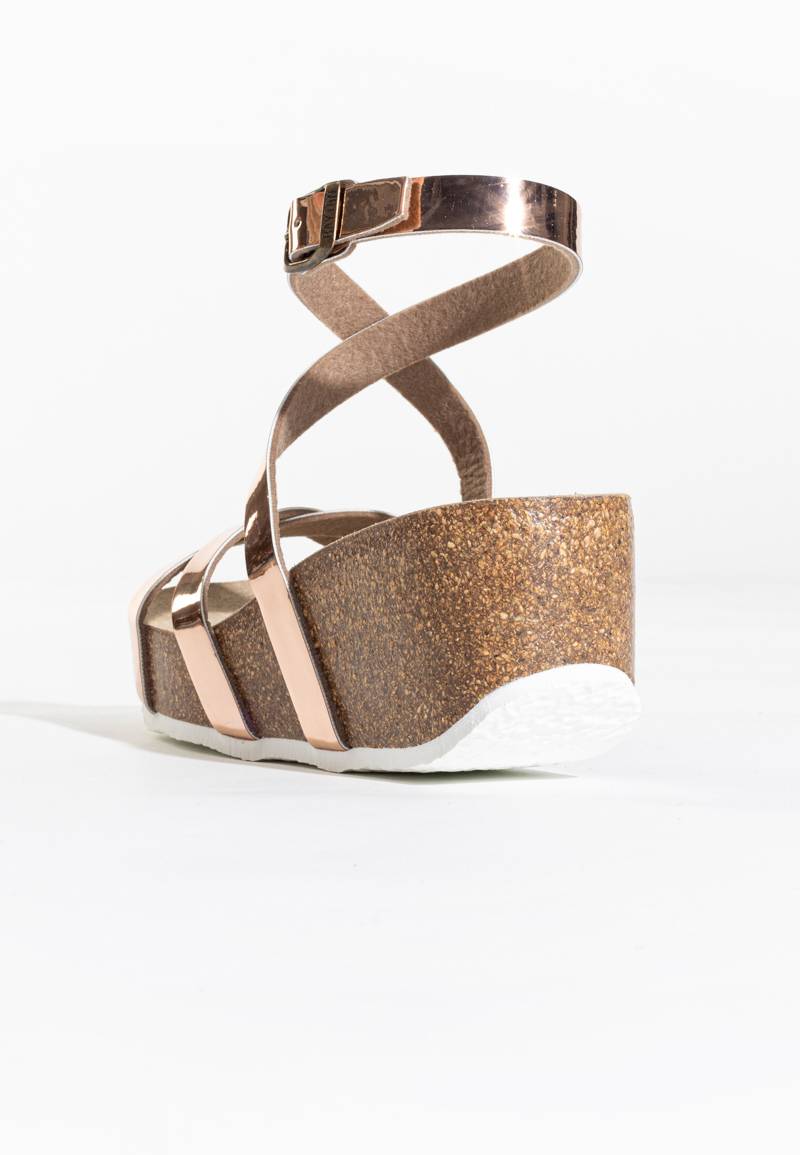 Asteria Rose Wedge and Semi-Wedge Sandals