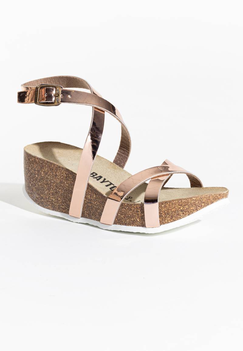 Asteria Rose Wedge and Semi-Wedge Sandals