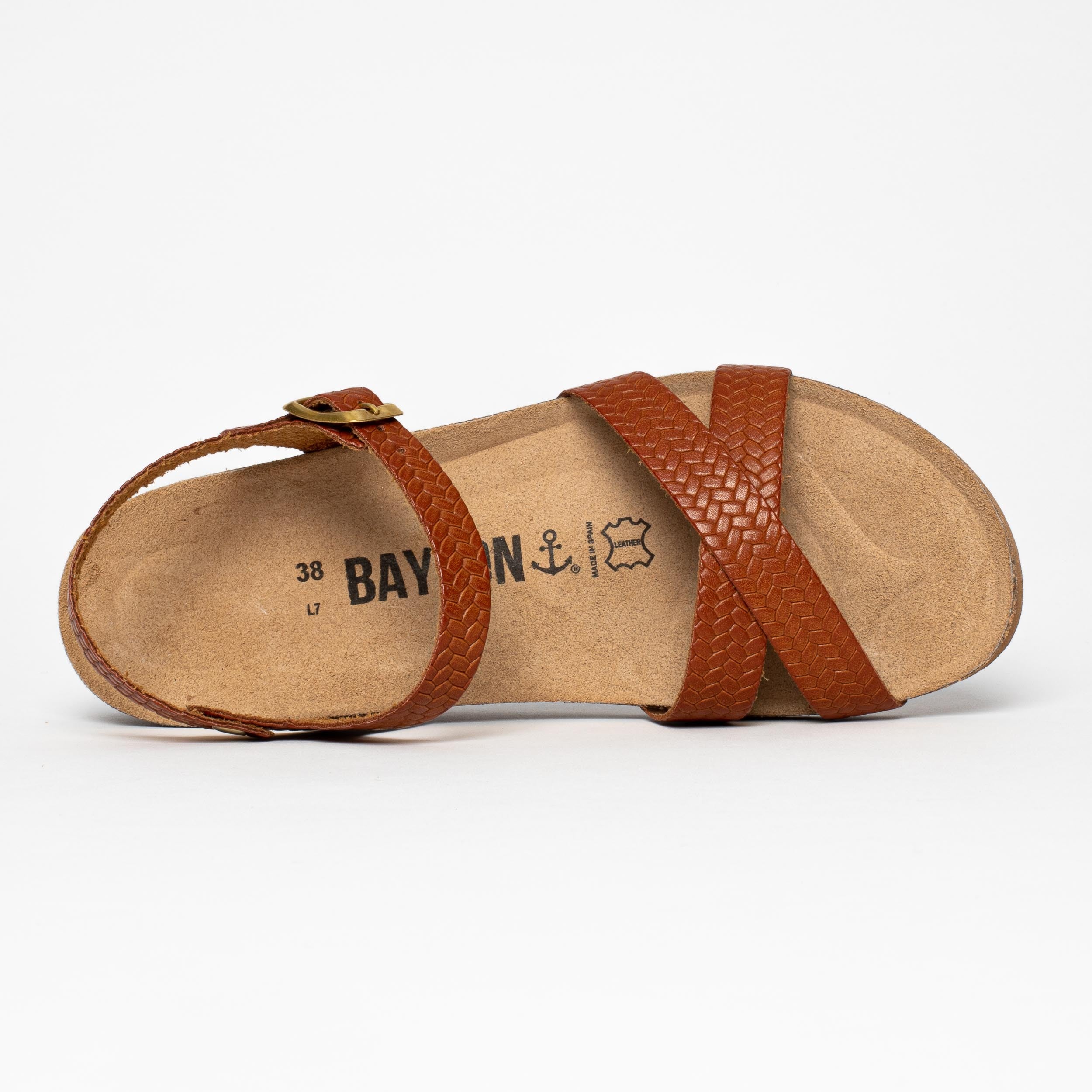 Canberra Camel Wedge and Semi-Wedge Sandals