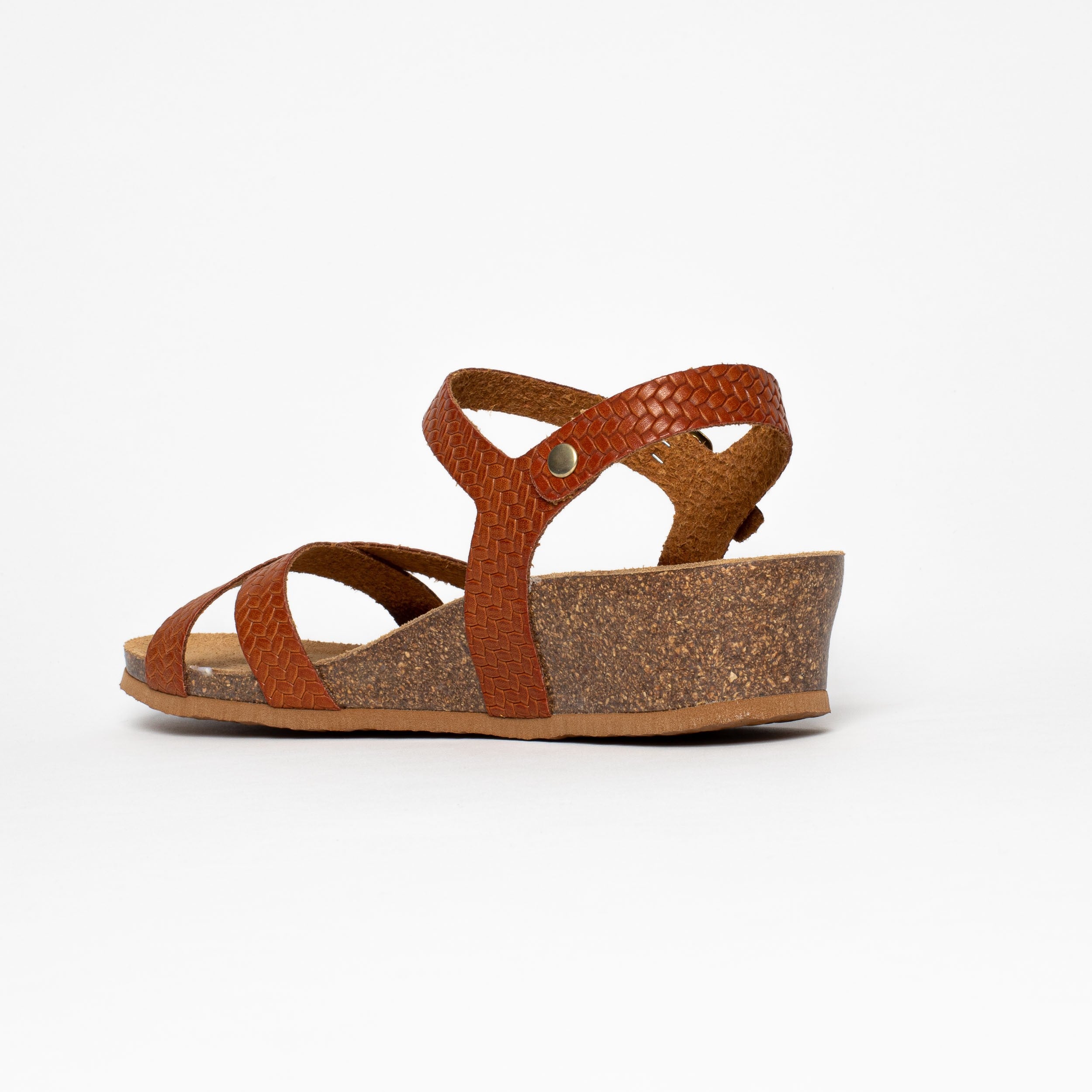 Canberra Camel Wedge and Semi-Wedge Sandals