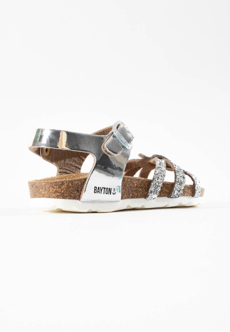 Eirene Silver Multi-Strap Sandals