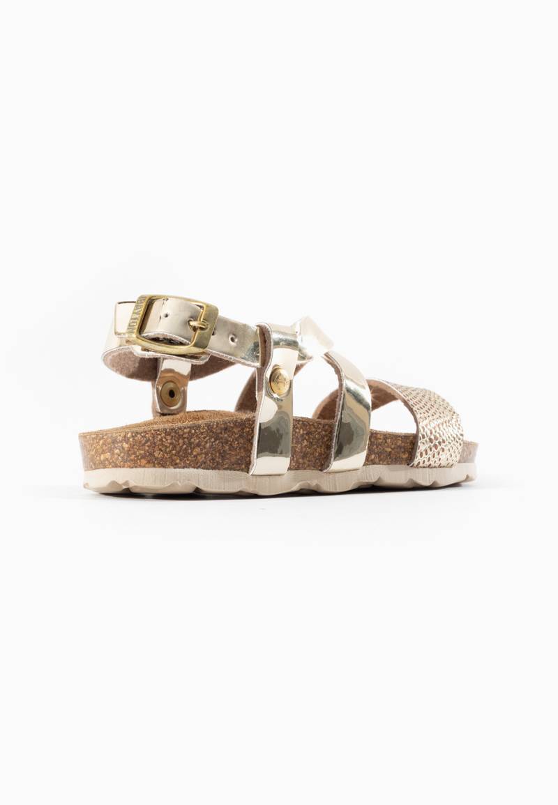 Enyo Platinum Multi-Strap Sandals