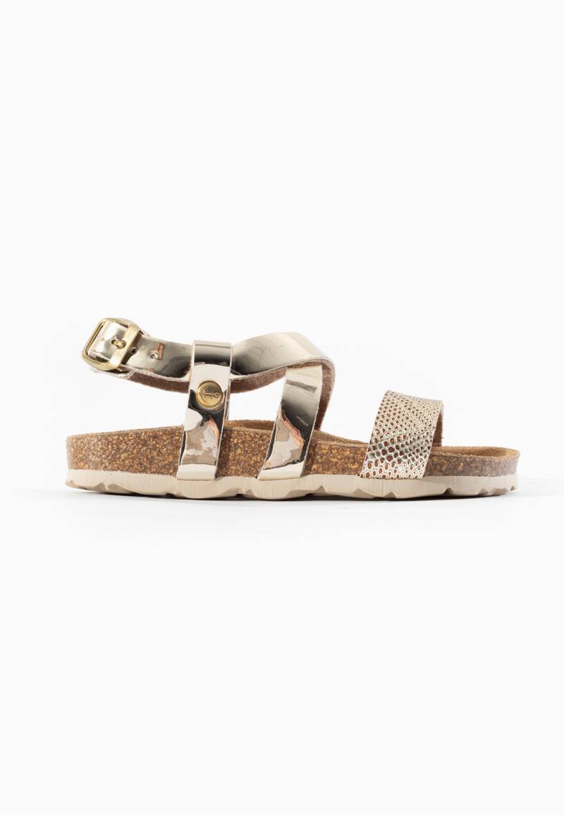 Enyo Platinum Multi-Strap Sandals