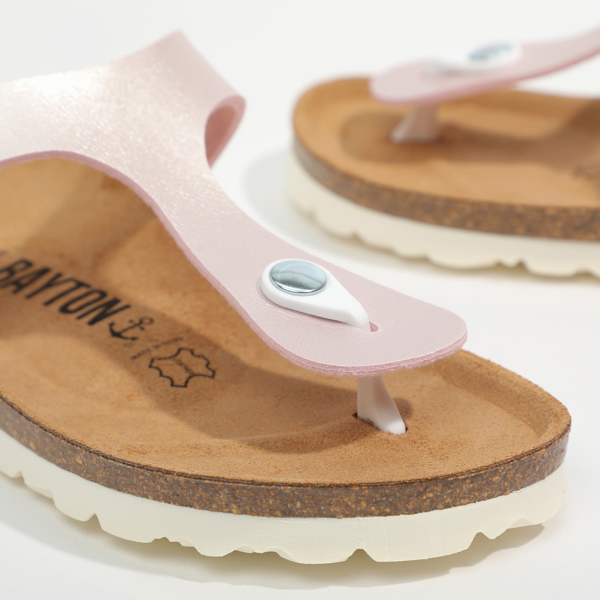 Light Pink Mercure Open Toe Sandals