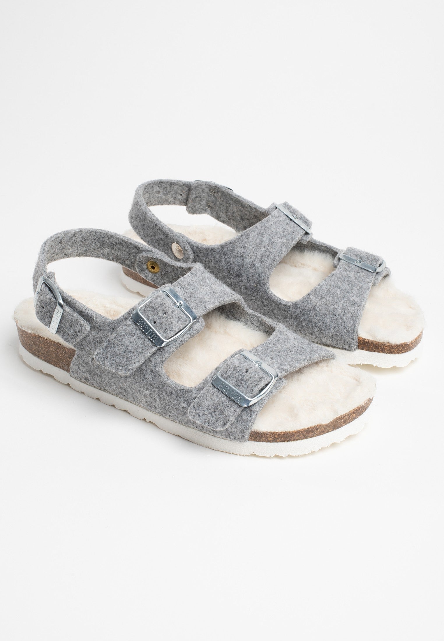 Achille Multistrap Sandals Gray