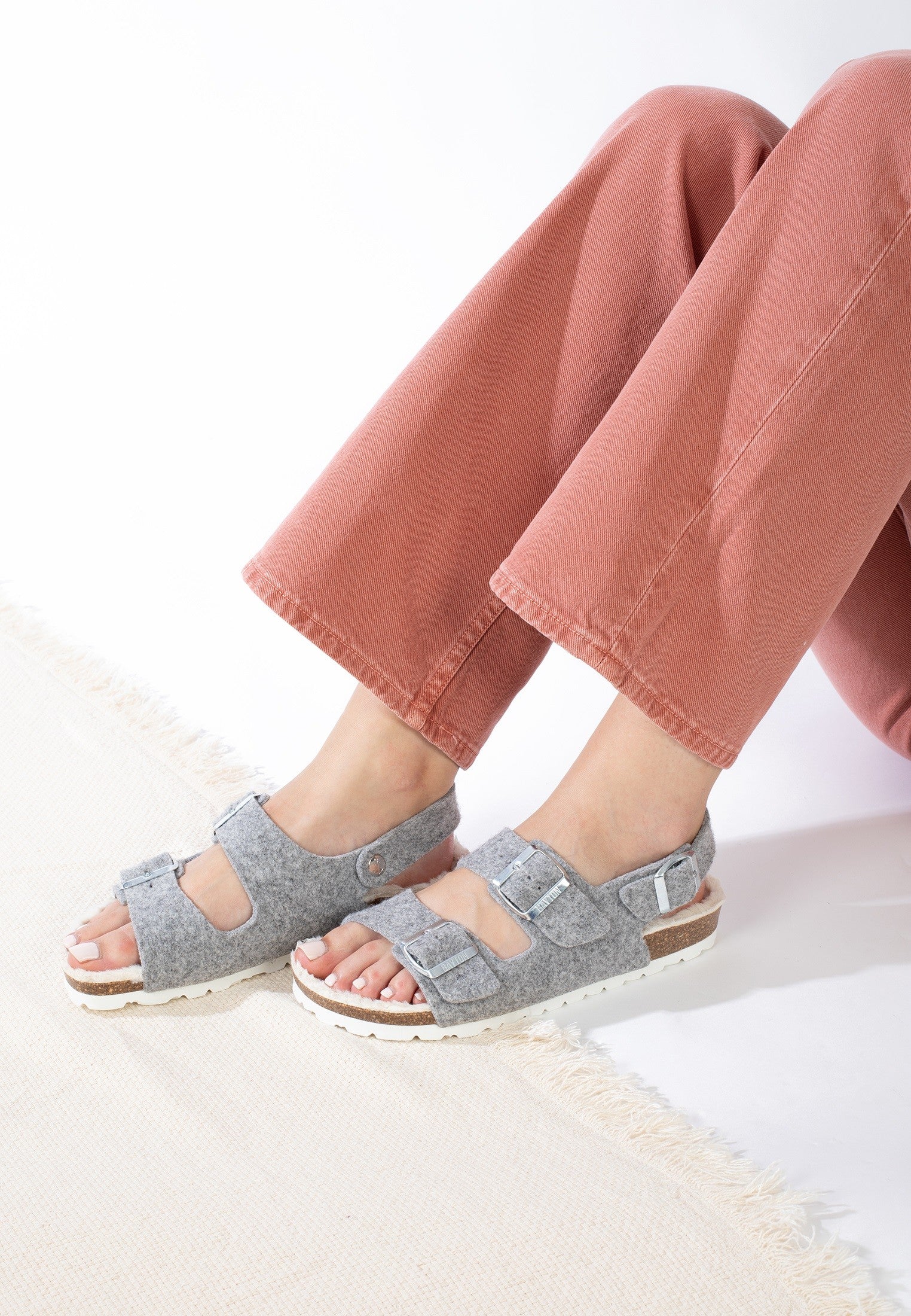 Sandales Achille Multibrides Gris