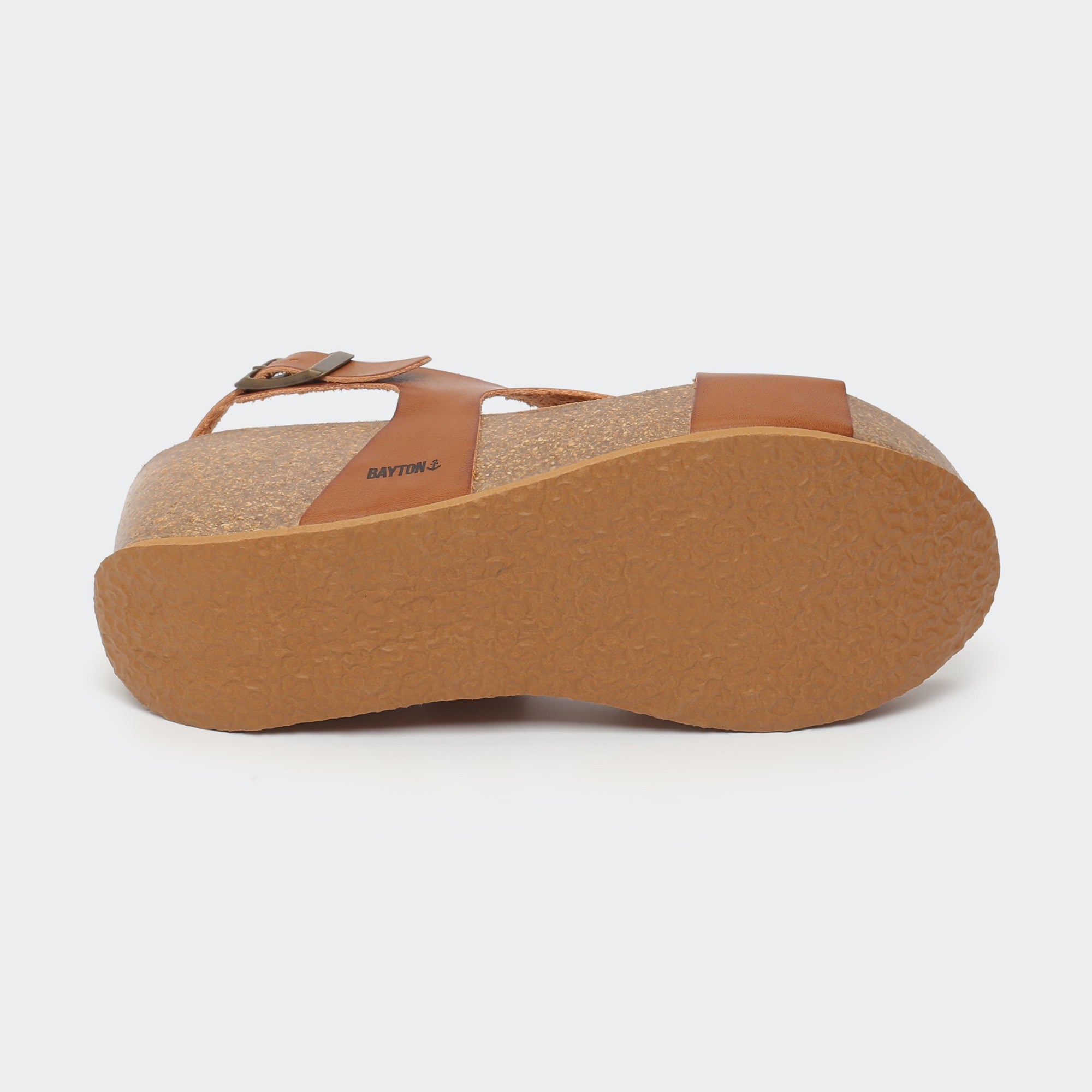 Rea Camel Wedge and Semi-Wedge Sandals