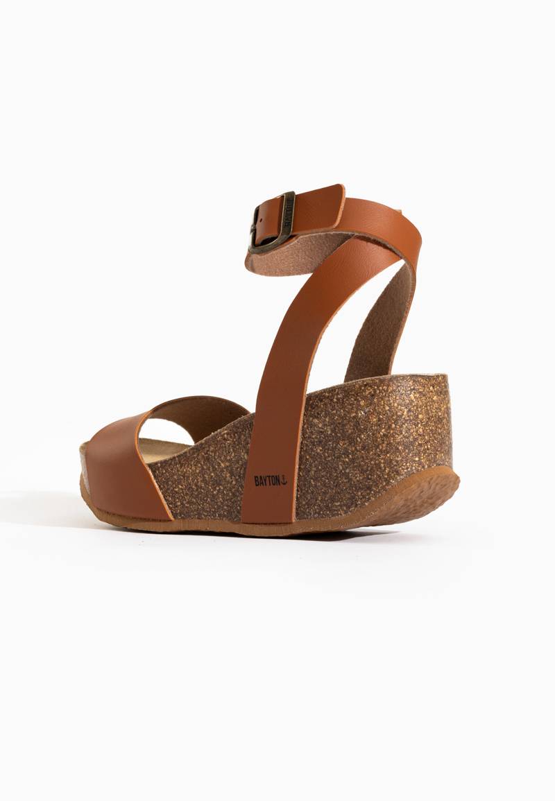 Sol Camel Wedge and Semi-Wedge Sandals