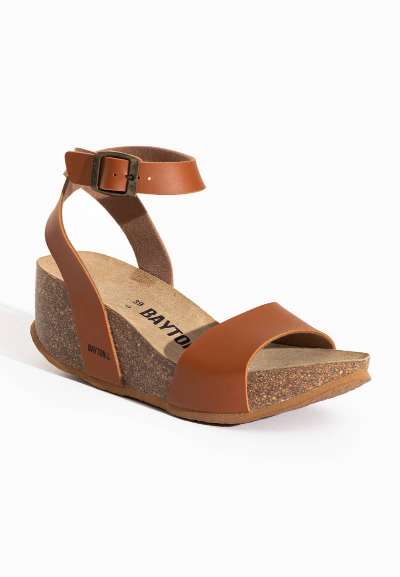 Sol Camel Wedge and Semi-Wedge Sandals