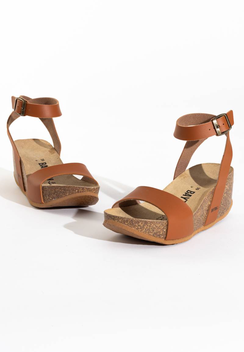 Sol Camel Wedge and Semi-Wedge Sandals