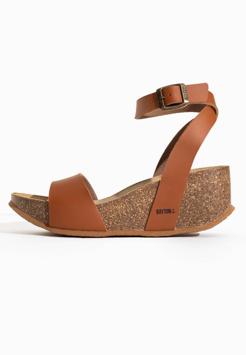 Sol Camel Wedge and Semi-Wedge Sandals