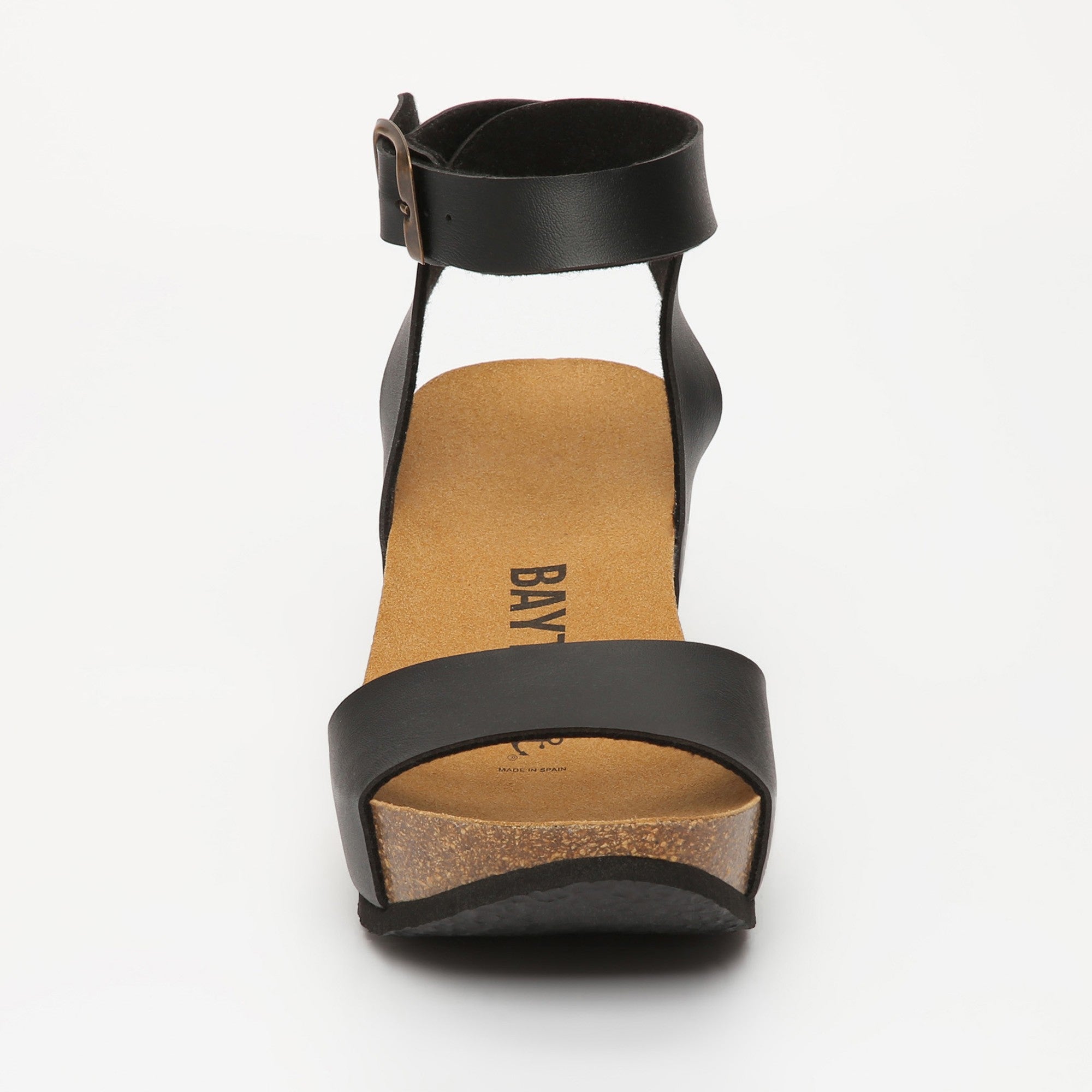 Black Sol Wedge and Semi-Wedge Sandals