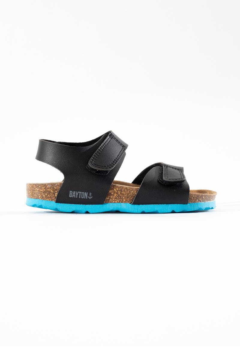 Ulys Black Multi-Strap Sandals