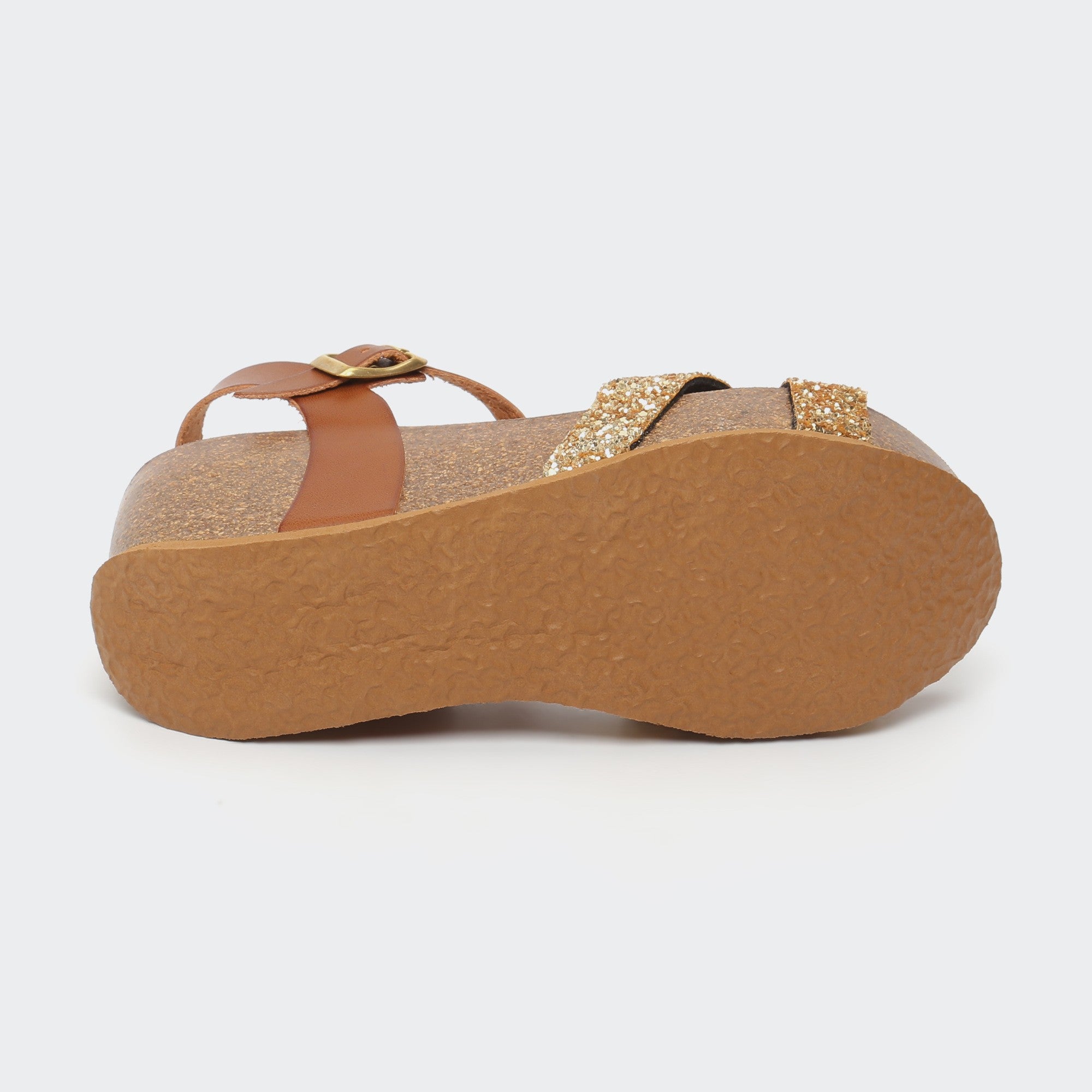 Venus Camel Wedge and Semi-Wedge Sandals