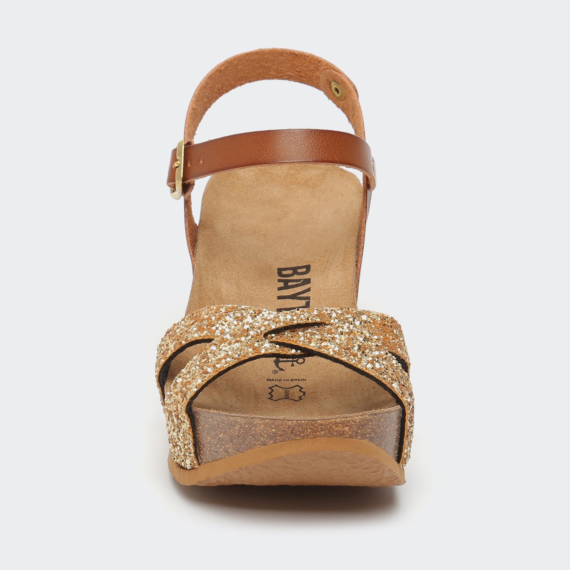 Venus Camel Wedge and Semi-Wedge Sandals