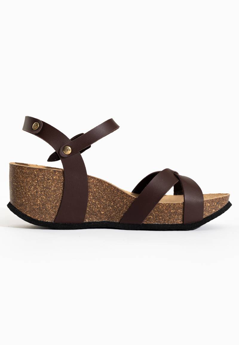 Venus Brown Wedge and Semi-Wedge Sandals