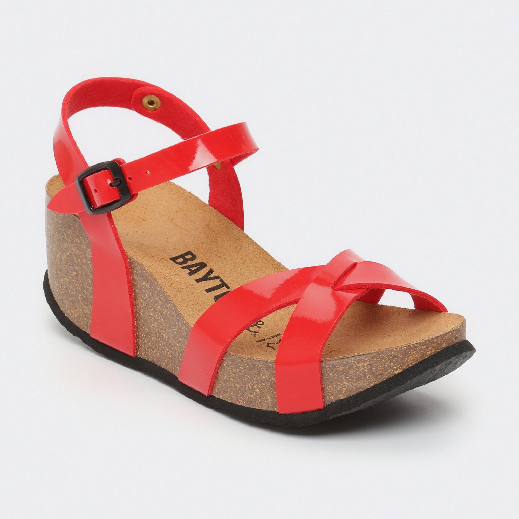 Venus Red Wedge and Semi-Wedge Sandals