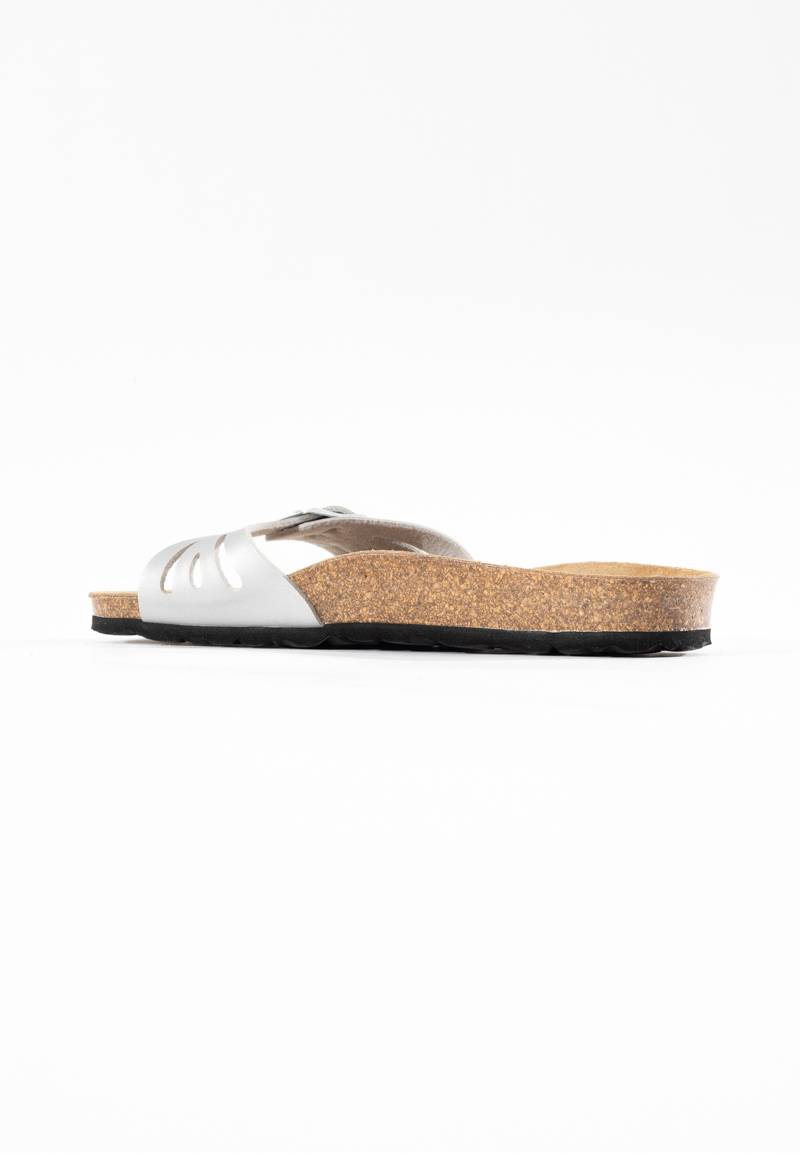 Sandalias Athena 1 Correa Plata