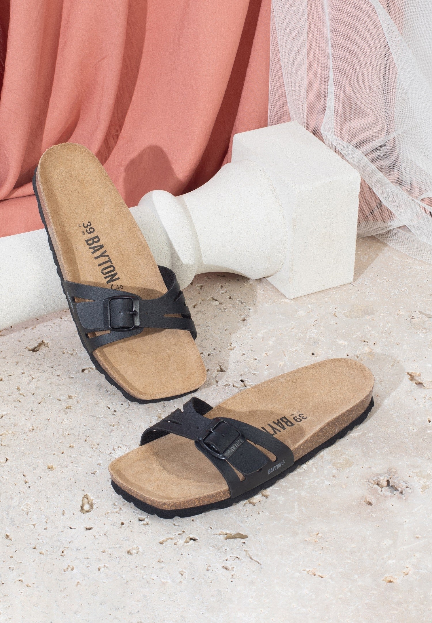 Sandalias Athena Negro