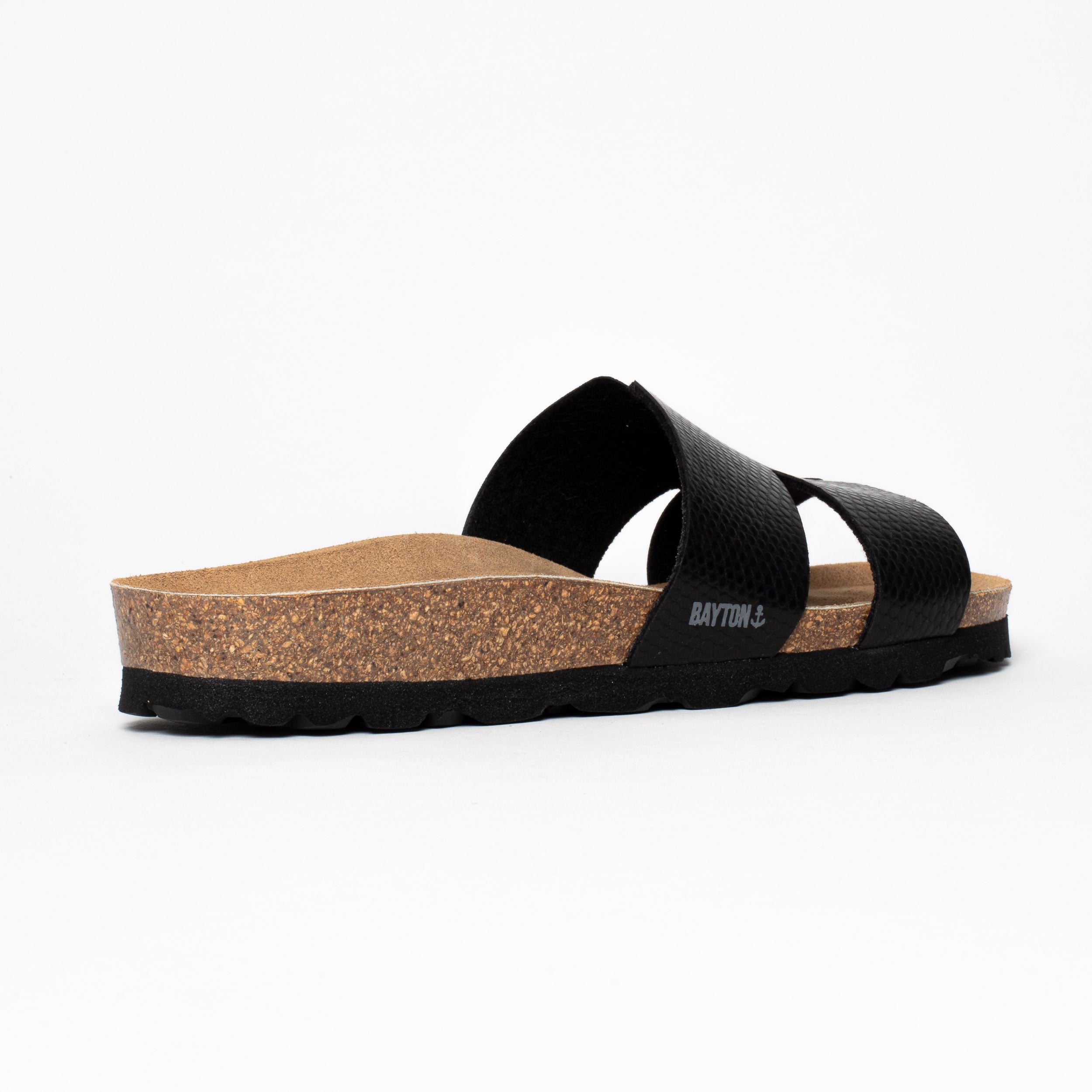 Djone 1 Strap Sandals Black