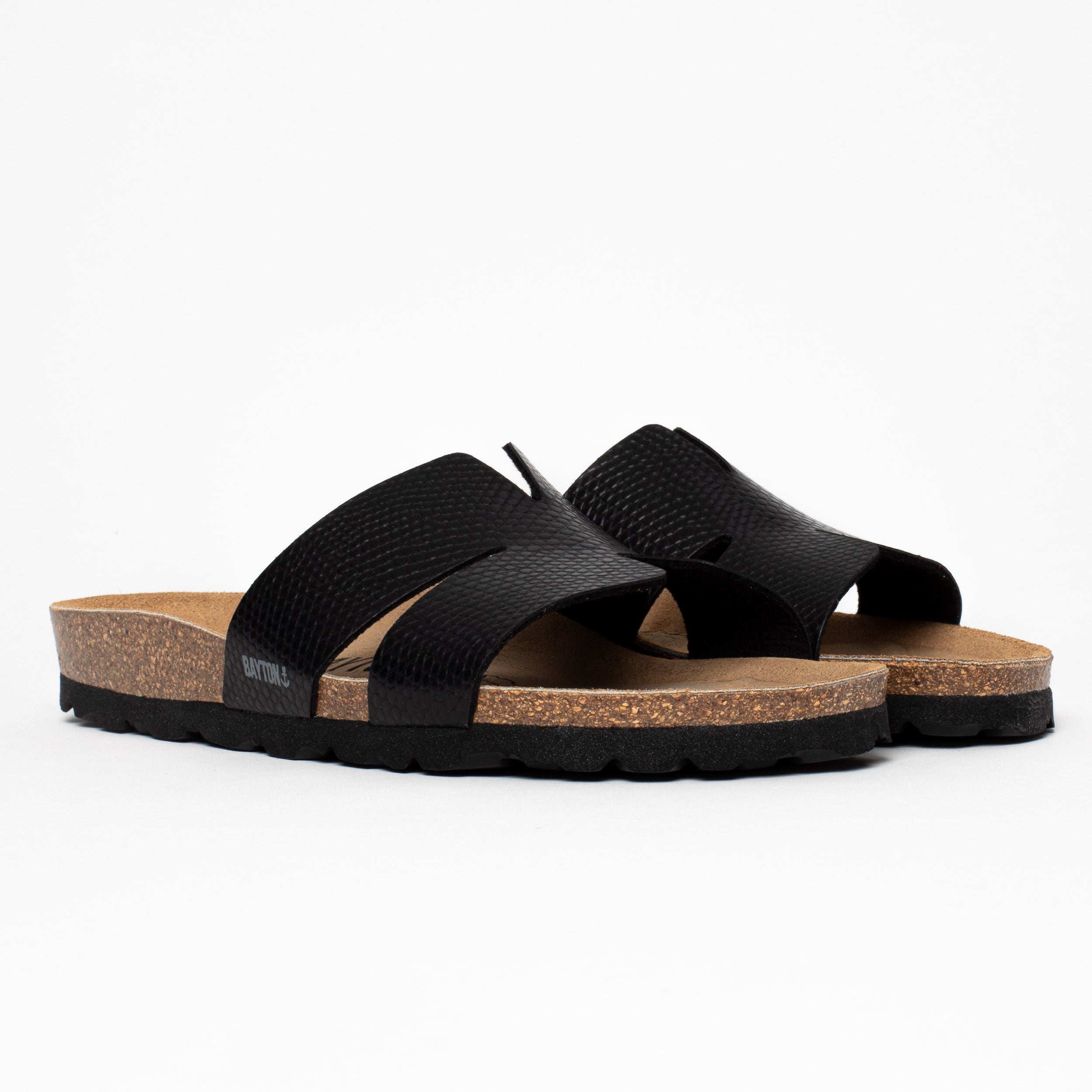 Djone 1 Strap Sandals Black