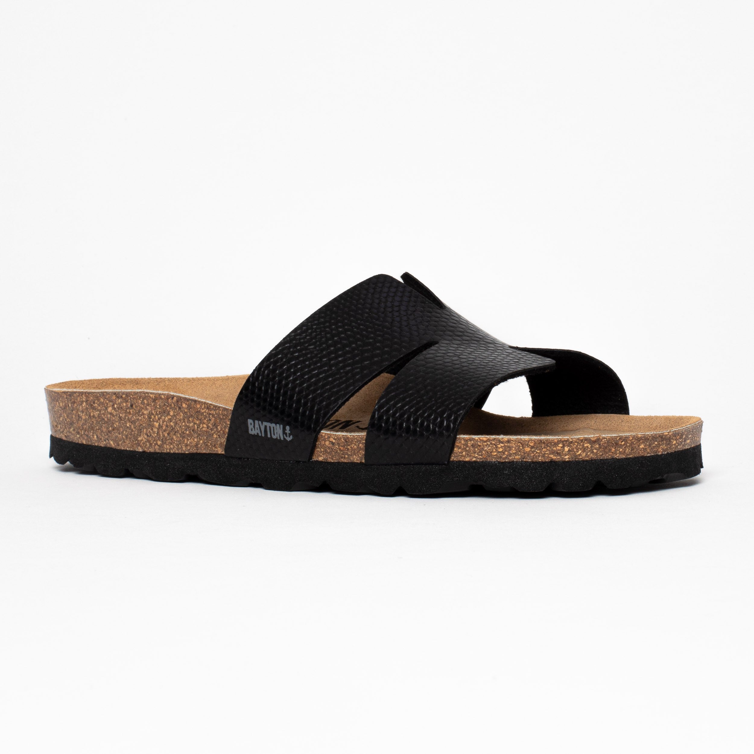 Djone 1 Strap Sandals Black