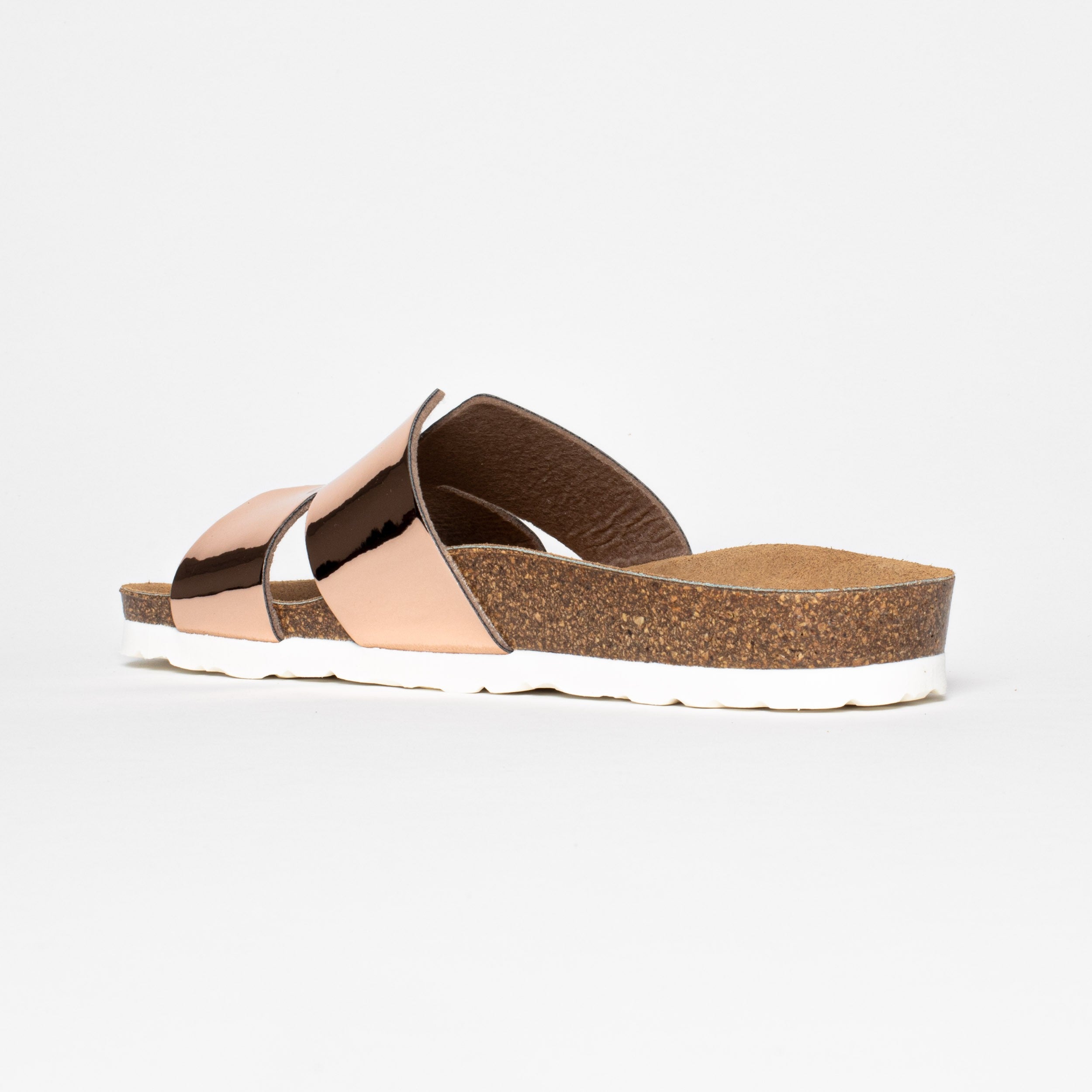 Djone Nude 1 Strap Sandals