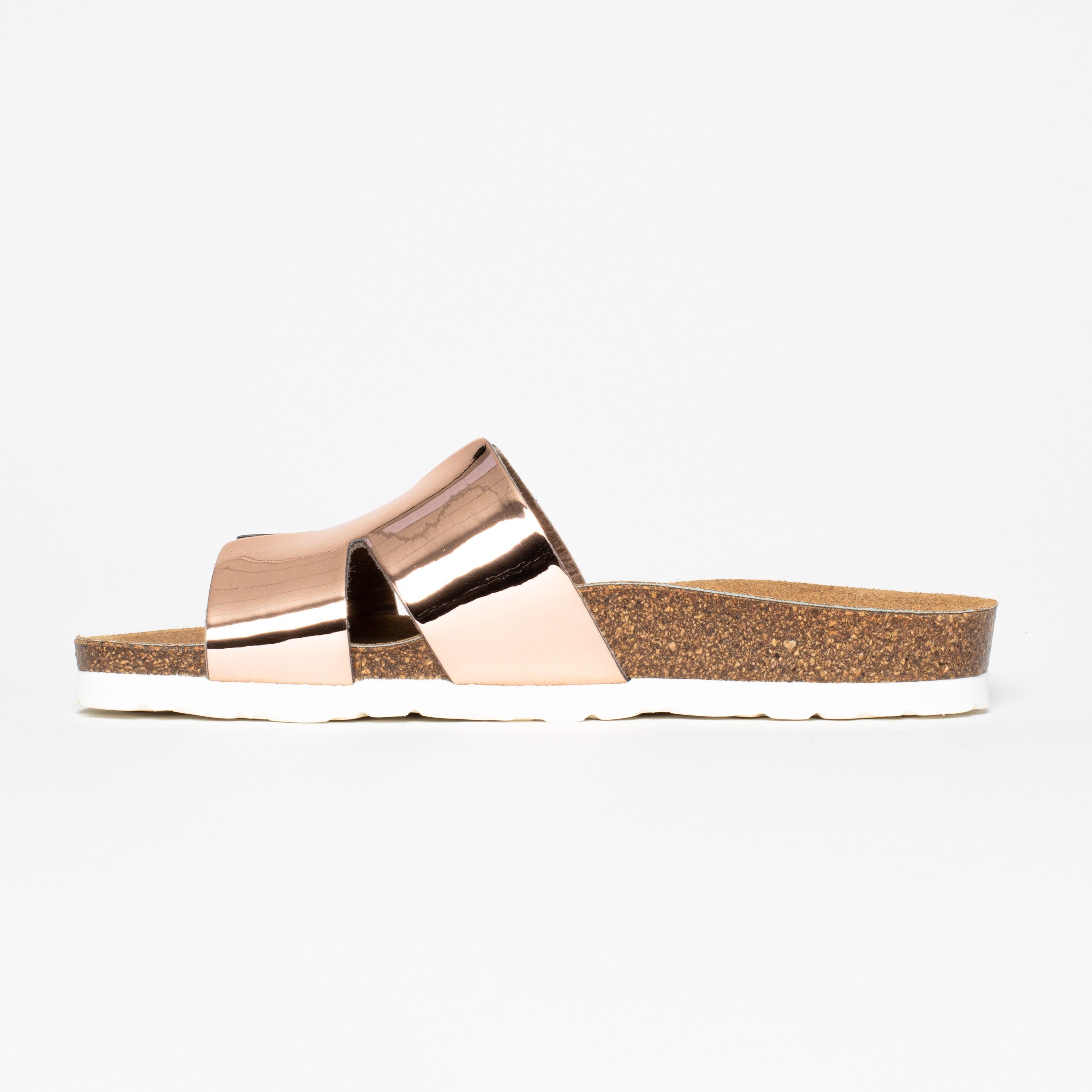 Djone Nude 1 Strap Sandals